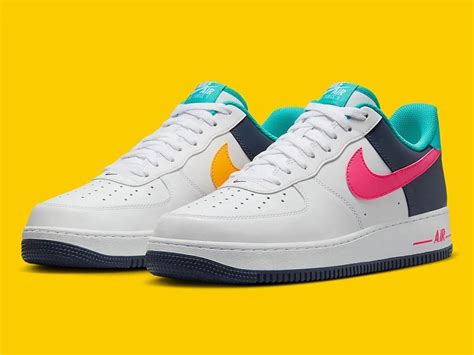 Nike Nike Air Force 1 Low “white Teal Fuschia Gold” Shoes Where To Get Price And More