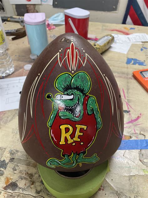 Rat Fink Rat Fink Painted Rocks Hot Rods