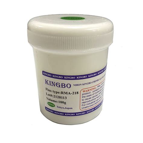 Флюс для пайки KINGBO RMA-218 безотмывочный 100г - купить с доставкой ...