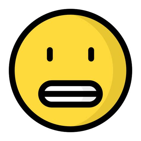 Grimacing Free Smileys Icons