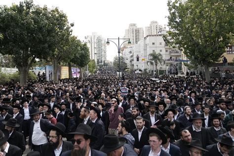 Israel Plan Would Provide Electricity To Ultra Orthodox During Sabbath The Washington Post