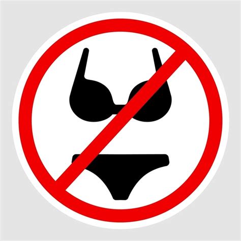 95 Bikini Not Allowed Images Stock Photos 3D Objects Vectors Shutterstock