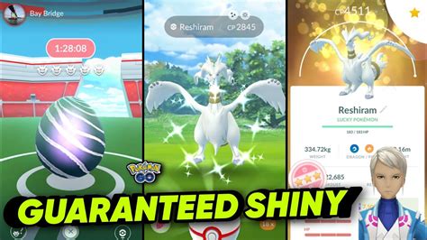 How To Get Guaranteed Shiny Reshiram In Pokemon Go Reshiram Shiny