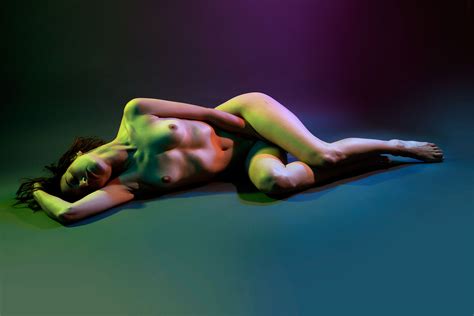 Nsfw Neon Soaked Nude Portraits Explore The Intricacies Of Sex And Gender