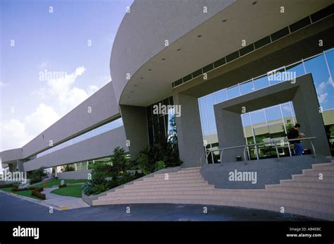 Exterior Facade Of A Production Bay Building At The College Campus Like