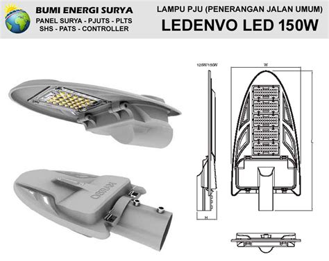 Lampu Pju Led Watt Ledenvo Osram