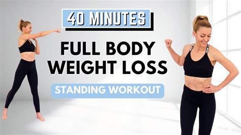 Min Weight Loss Workoutfull Body Cardio Toningall Standingno