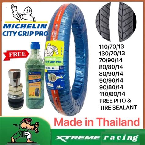 Michelin City Grip Pro T L Free Tire Sealant Pito