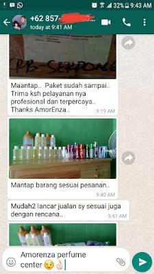 Paket Usaha Parfum Form Amorenza Distributor Perfume