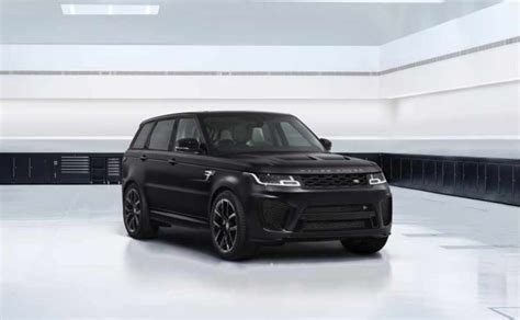 Land Rover Range Rover Svr Ultimate Edition Revealed