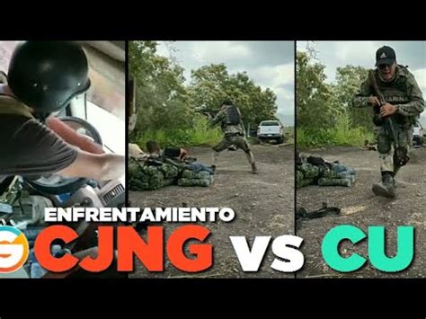 Enfrentamiento Entre C Rteles Unidos Y Cjng Michoac N Jalisco Youtube