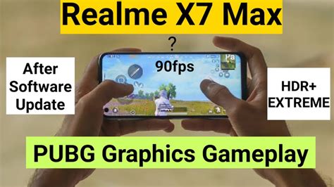 Realme X7 Max Pubg 90fps Gameplay Support Test After Update HDR