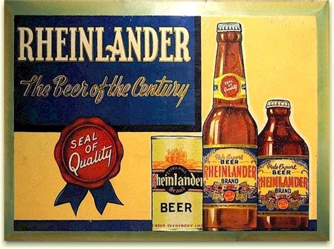 Rheinlander Breweries Of Seattle