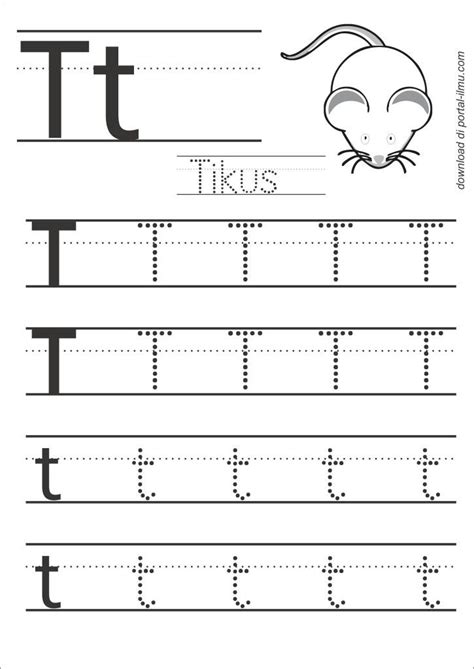 Belajar Menulis Huruf Dengan Huruf Titik Titik Artofit