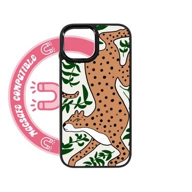 Jungle Cat MagSafe iPhone Case - abbyrose