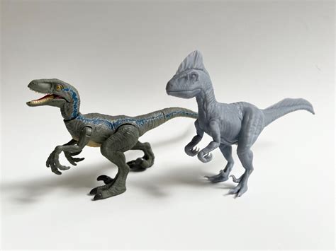 Deinonychus Jurassic Park World Evolution 2 3d Printed Dinosaur Resin