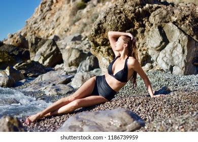 Sexy Naked Tanned Woman Perfect Body库存照片 Shutterstock