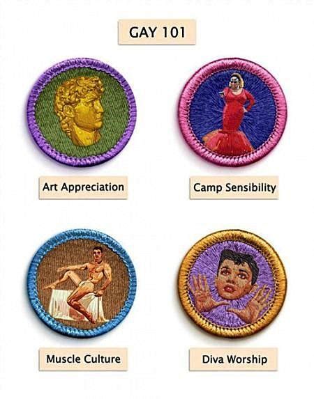 Gay Merit Badges Matthew S Island