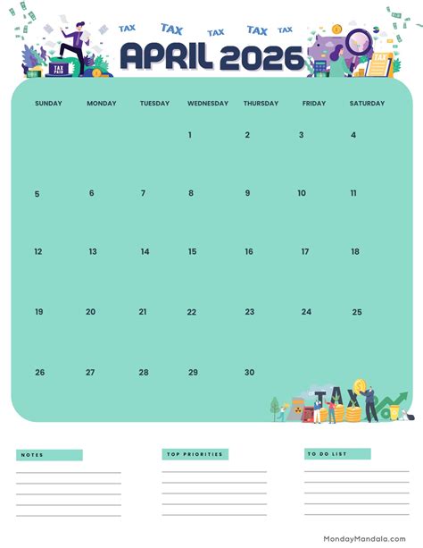 April Calendars Free Pdf Printables