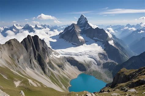 Premium Photo | The Swiss peak