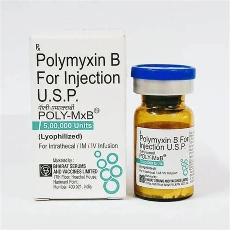 Polymyxin B Sulfate Injection at ₹ 3500/vial | Polymyxin B Sulfate ...