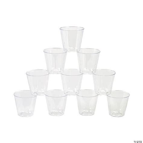 Bulk 50 Ct Mini Bpa Free Plastic Shot Glasses Oriental Trading