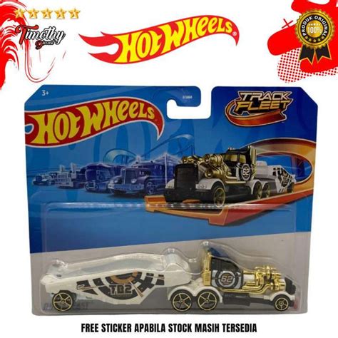 Jual Hot Wheels Track Star Fleet Turbo Beast Putih Gold Truck Di Seller