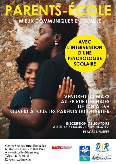 Parents Cole Centre Socioculturel Etincellescentre Socioculturel