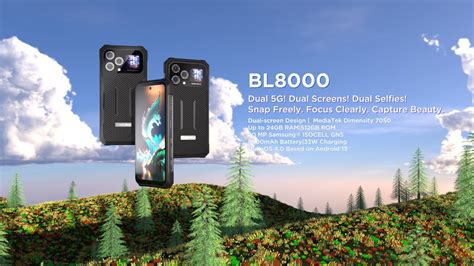 Blackview BL8000 Official Introduction Dual 5G Dual Screens Dual