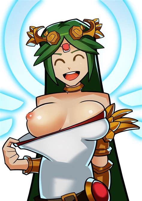 Lady Palutena By Splashbrush Hentai Foundry