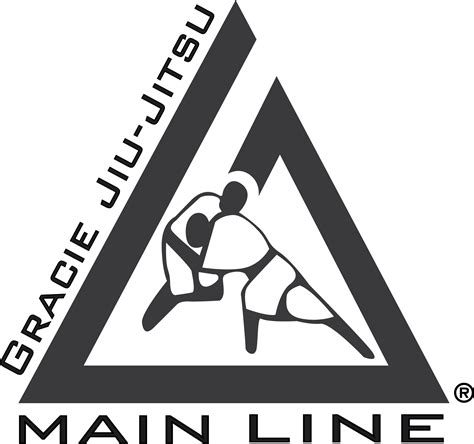 Download Gracie Jiu Jitsu Main Line Logo | Wallpapers.com