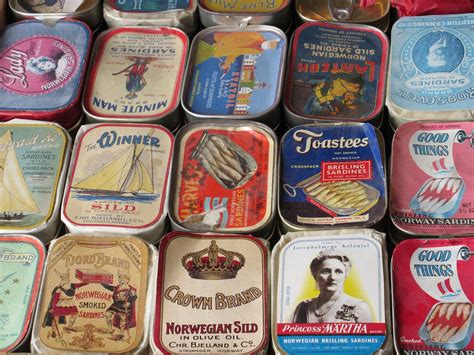 Sardine Cans At The Norwegian Canning Museum Stavanger N Flickr