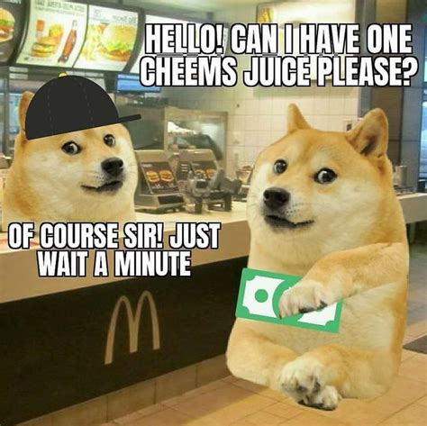 Pin on Cheems Doge Burger Lore Meme Doggo Dank Memes