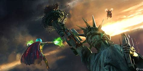 No Way Home Concept Art Shows Doctor Strange vs Mysterio Fight