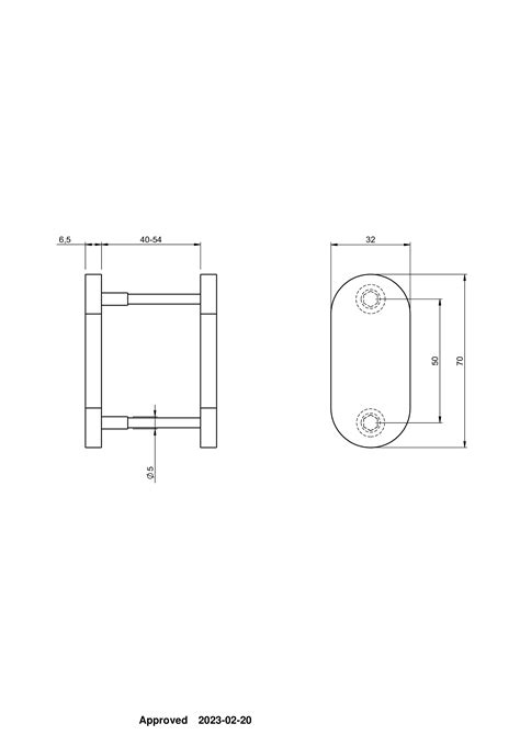 Seria TL Rozeta ślepa owalna ASSA ABLOY