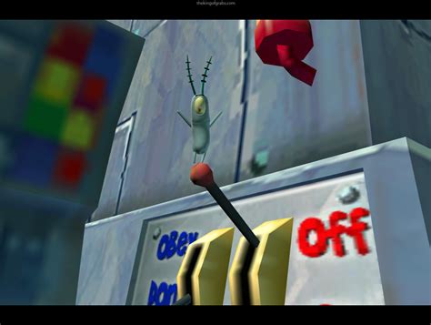 Spongebob Squarepants In Battle For Bikini Bottom GameCube 009 The King Of Grabs