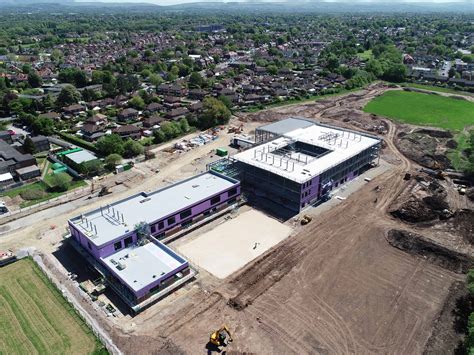 Latest aerial shots of Cheadle Hulme Primary School - Cheadle Hulme Primary School