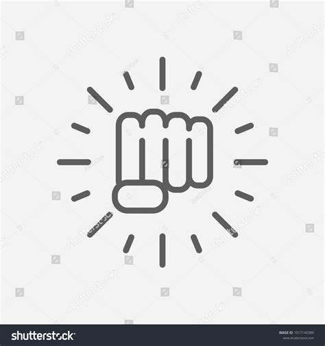 force icon  symbol isolated vector stock vector royalty
