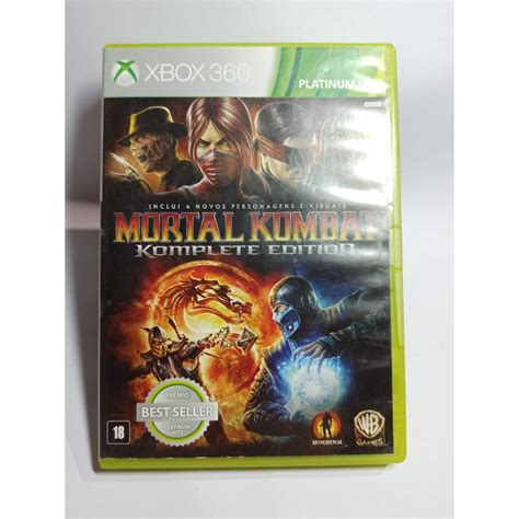 Mortal Kombat 9 Komplete Edition - Xbox 360 - Original | Shopee Brasil