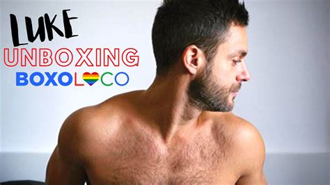 Cute Gay Guy Luke Get Excited With His New Gay Gift Box YouTube