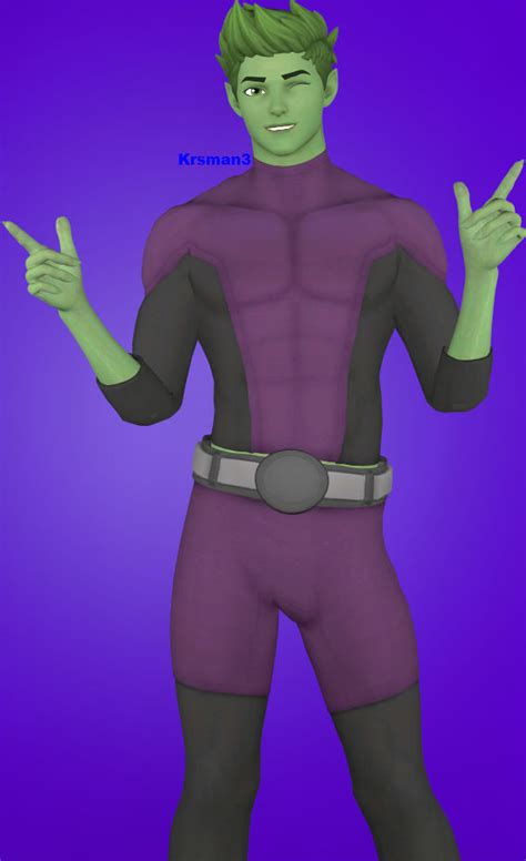 Fortnite Battle Royale Beast Boy By Krsman30 On Deviantart