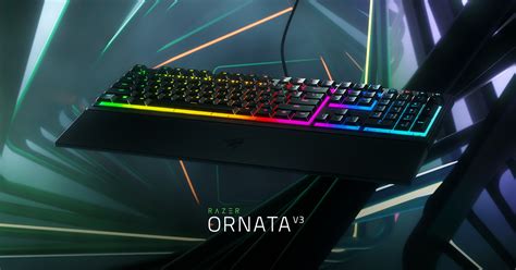 Razer Ornata V X Low Profile Membrane Rgb Gaming Klavye