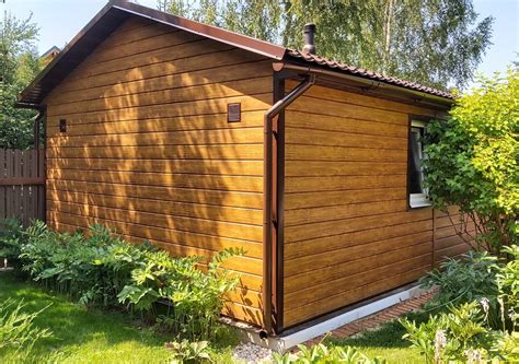 Гараж 4,6 х 6,8 м, металлосайдинг Экобрус - Шведский металлический ...