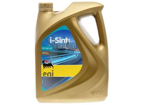 ENI 101983 - ACEITE MOTOR ENI I-SINT TECH VV OW20 , 5 LITROS (VOLVO)