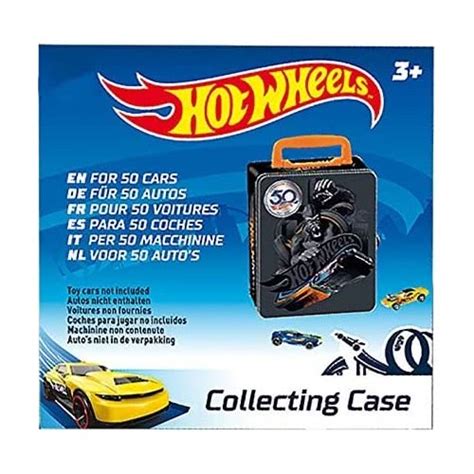klein Theo Hot Wheels Storage Case Μεταλλική Βαλίτσα Για Έως Και 50 Αυτοκίνητα 2881 Toys shop gr