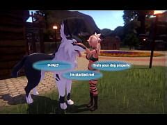 Monster Girl Island Monthly Hentai Game Choice Ep Saving The Cute Catgirl From Falling