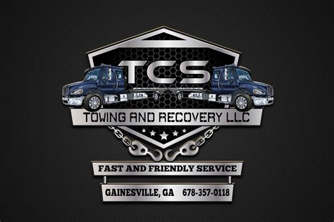 Towing Truck Logo Roadside Assistance Logo Towing Chain Svg Tow