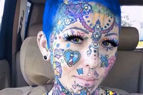 MILF With Hundreds Of Tattoos Including On Her Face Reveals Her Ink Online Daily Star