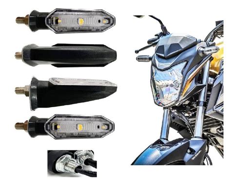 Kit Piscas Led Seta Honda Cb Twister Fan Titan Xre De Rosca