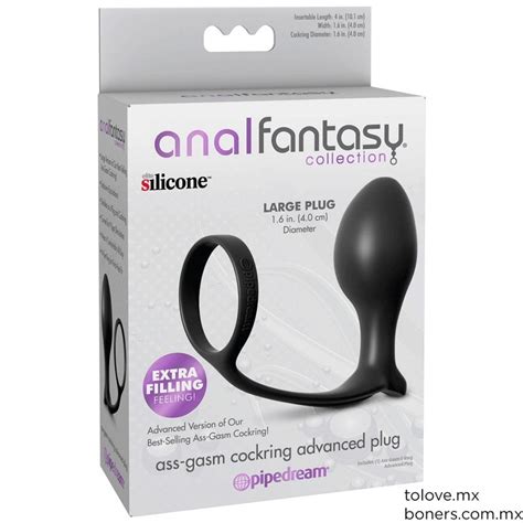 Plug Anal Con Cockring Anal Fantasy Ass Gasm Cockring Advanced Plug